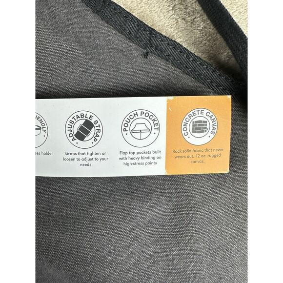 Dri Duck Workman’s Apron Charcoal Gray NWT - Picture 4 of 8